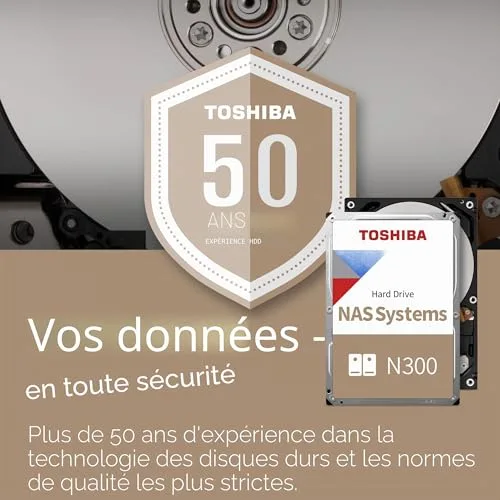 Disque dur Toshiba N300 10 To - vue 8