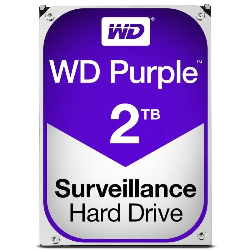Western Digital Disque Dur WD Purple WD20PURX 2TB