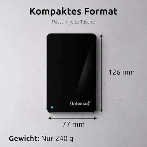 Intenso 2,5" Memory Case 5 To Noir - vue 6