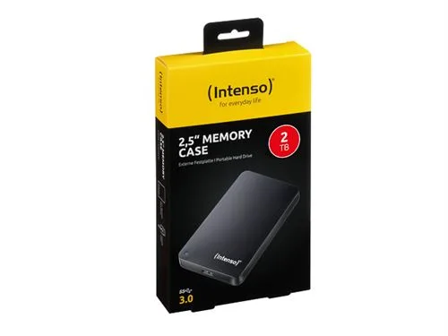 Disque dur Intenso Memory Case 2 To