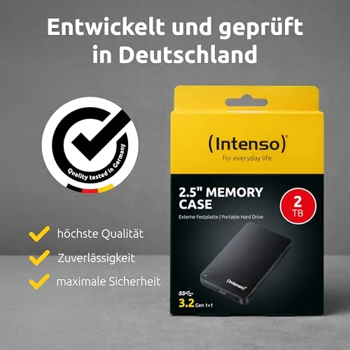 Intenso Memory Case 2 To - vue 7