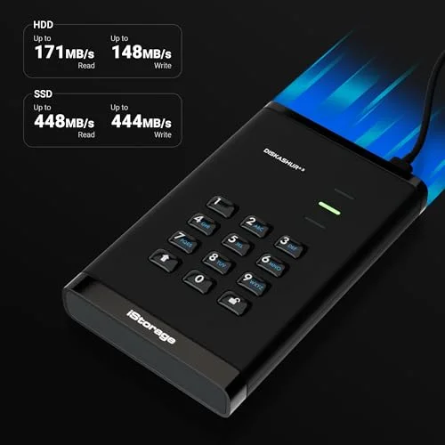 iStorage diskAshur³ 4 To chiffré - vue 6