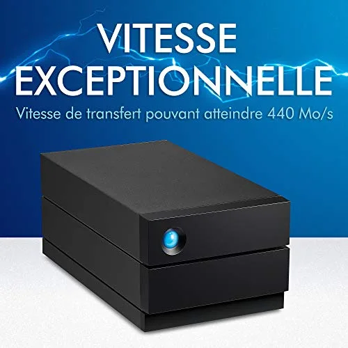 LaCie 2big RAID 16 To - vue 3
