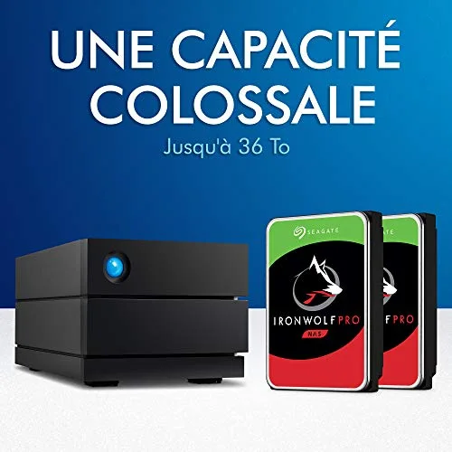 LaCie 2big RAID 16 To - vue 4
