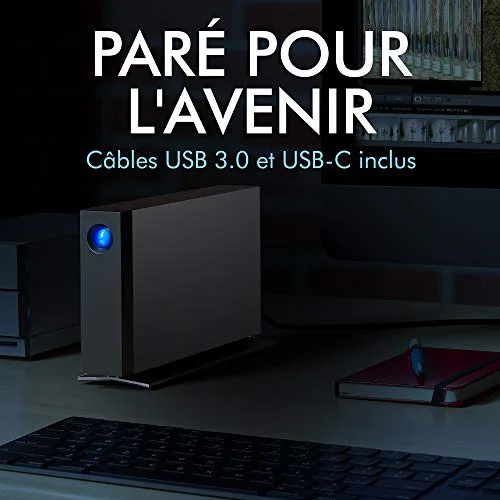 LaCie d2 Professional 20 To - vue 5