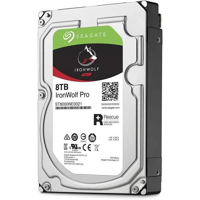 Seagate IronWolf Pro 8 To 7200 tr/min SATA III