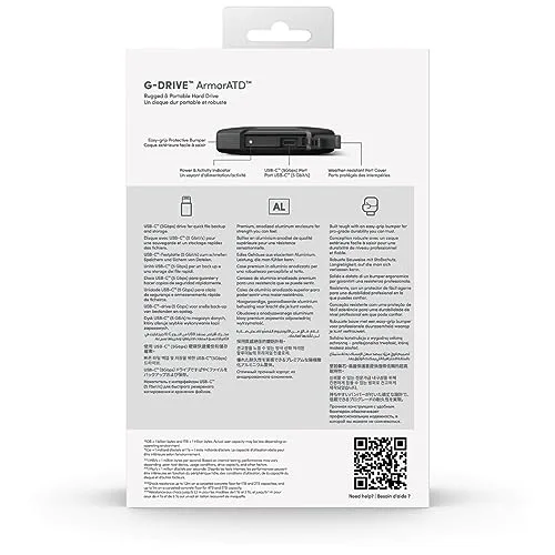 SanDisk G-DRIVE ArmorATD 1 To - vue 7
