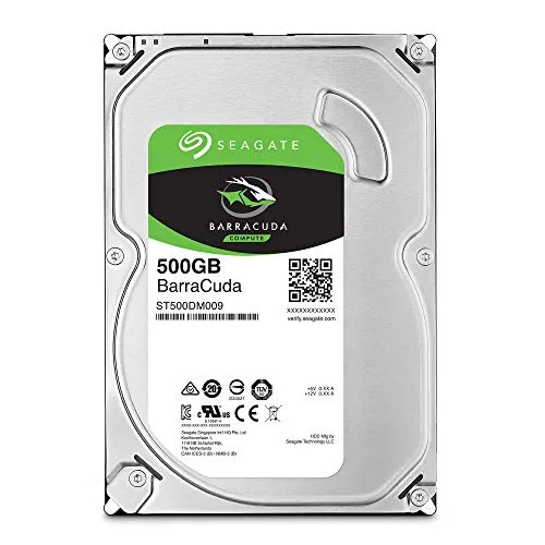 Seagate BarraCuda 2.5" 500GB SATA3 - vue 2
