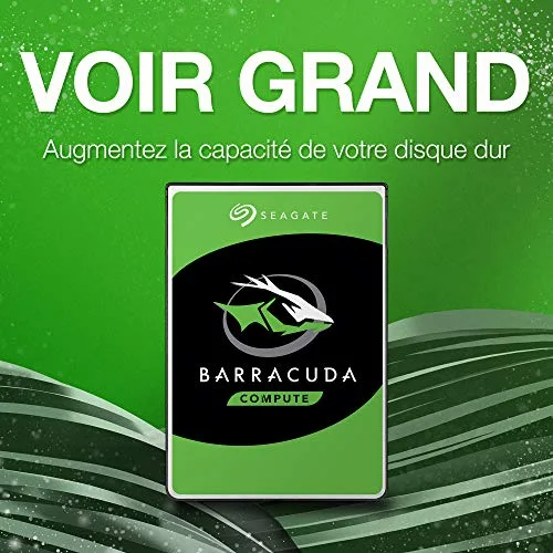 Seagate BarraCuda 3 To 3,5" SATA III - vue 2