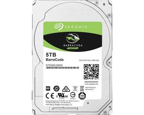 Disque dur Seagate BarraCuda 5 TB ST5000LM000