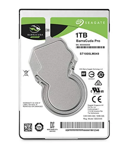 Seagate BarraCuda Pro ST1000LM049 1To 7200 tr/min