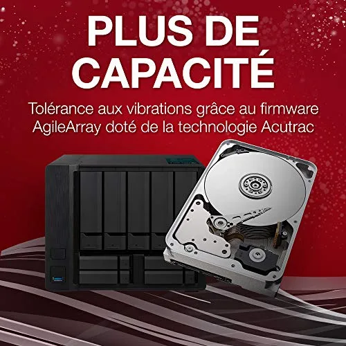 SEAGATE - Disque Dur Interne - IronWolf NAS - 16To - 7 200 tr/min - 35 (ST16000VN001) - vue 4
