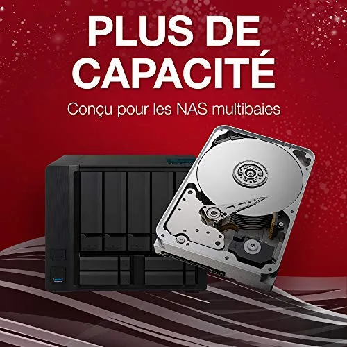 SEAGATE - Disque dur Interne - NAS IronWolf Pro - 14To - 7200 tr/min - 3.5 - vue 4