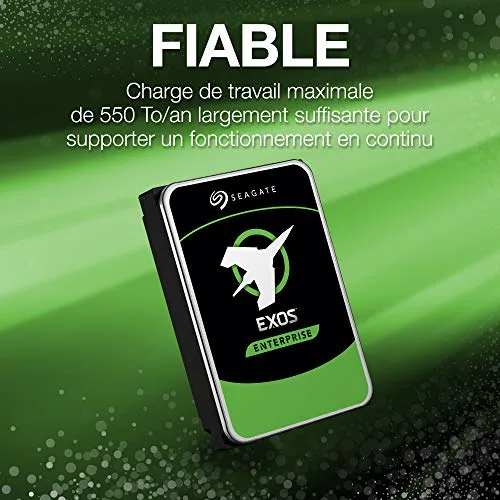 SEAGATE Disque dur ST6000NM0115 - 3.5 Interne - 6 To - 7200trs/mn - Buffer 256 Mo - vue 3