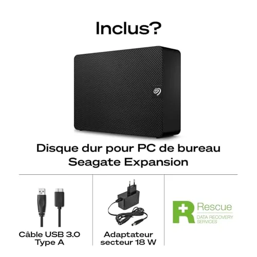 Seagate Expansion STKP16000400 16 To - vue 4