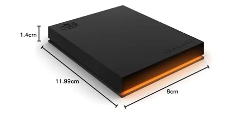 Seagate FireCuda Gaming HDD 1 To Externe - vue 8