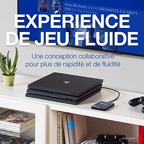 Seagate Game Drive STGD2000206 2 To Noir - vue 5