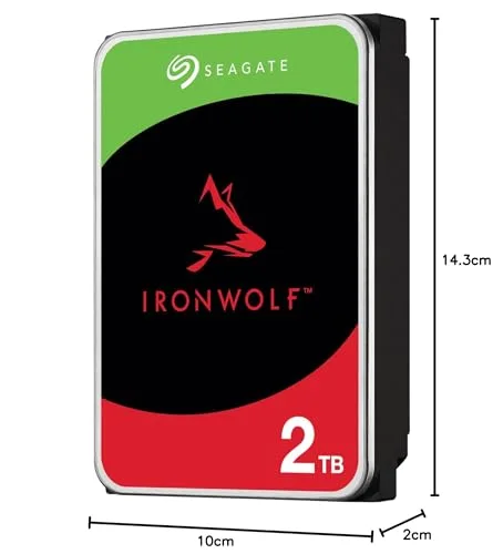 Seagate IronWolf 2 To - vue 2