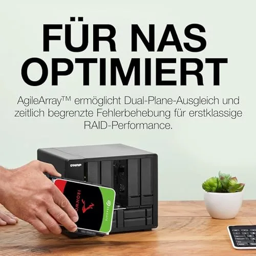 Seagate IronWolf NAS 3,5" 4 To SATA 3 - vue 3