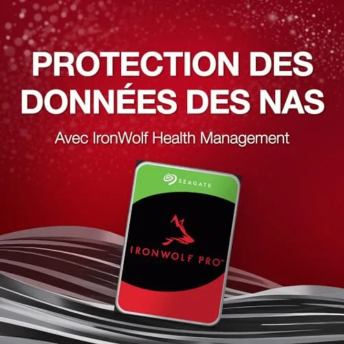 Seagate IronWolf Pro 24 To ST24000NT002 - vue 5