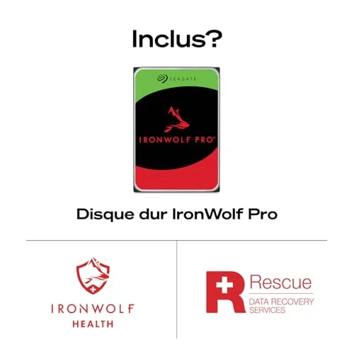 Seagate IronWolf Pro ST12000NT001 12 To - vue 3