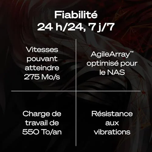 Seagate IronWolf Pro ST12000NT001 12 To - vue 6