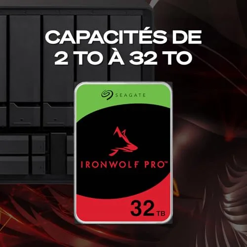 Seagate IronWolf Pro ST12000NT001 12 To - vue 7