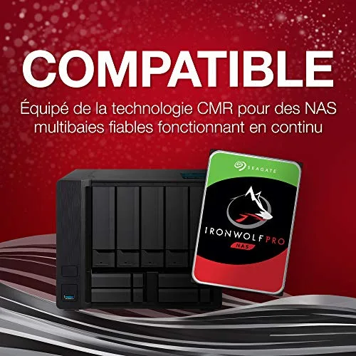 Seagate IronWolf Pro ST6000NE000 disque dur 3.5 6000 Go Série ATA III - vue 3