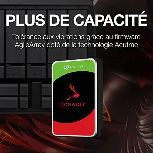 Seagate IronWolf ST2000VN004 2 To - vue 3