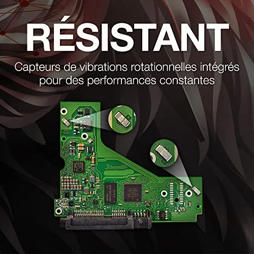 Seagate IronWolf ST2000VN004 2 To - vue 6
