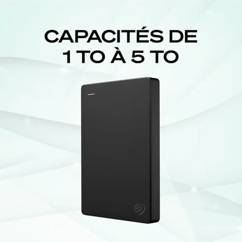 Seagate Portable 5 To - vue 7