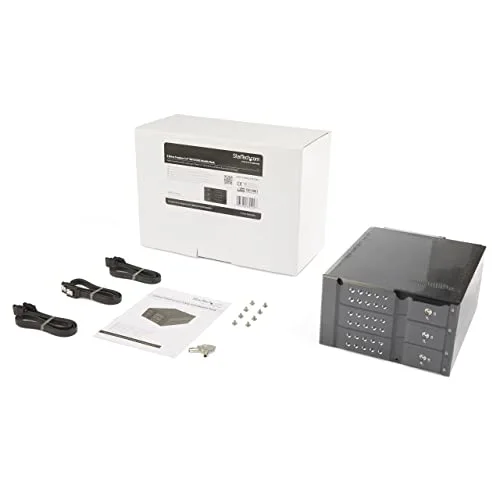 STARTECH Disque dur Rack Backplane Mobile - Aluminum sans tiroir - 3 Disque Dur SAS II/SATA III 6Gbps Hot Swap - vue 6