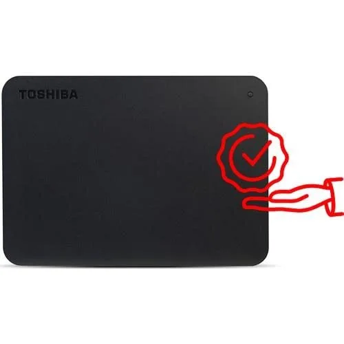 Toshiba Canvio Basics 2 To USB 3.0 Noir - vue 2