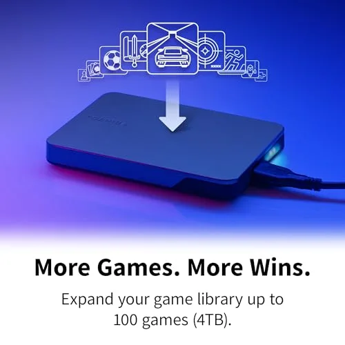 Toshiba Canvio Gaming 1 To Externe - vue 2