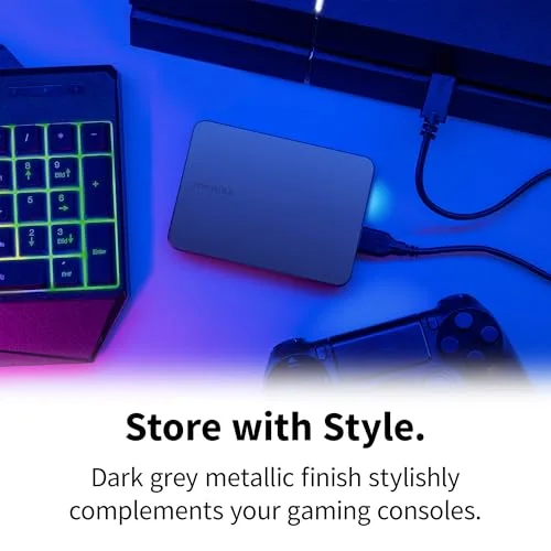 Toshiba Canvio Gaming 2 To - vue 5