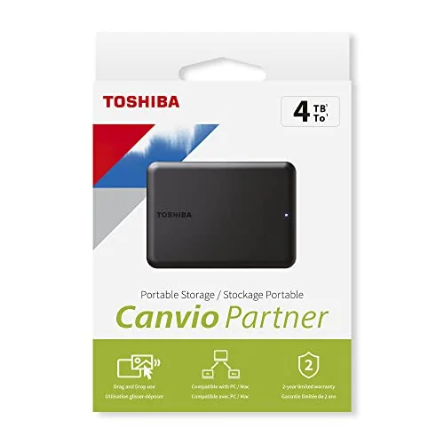 Toshiba Canvio Partner 4 To - vue 7