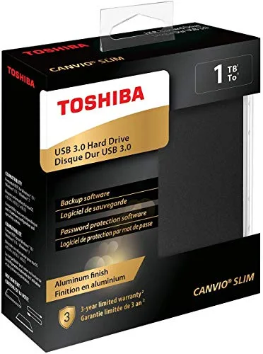 Toshiba Canvio Slim 1 To - vue 8