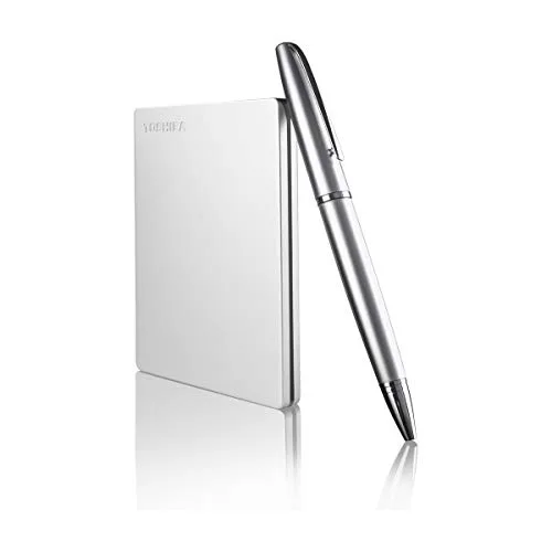 Toshiba Canvio Slim 1 To Argent - vue 6