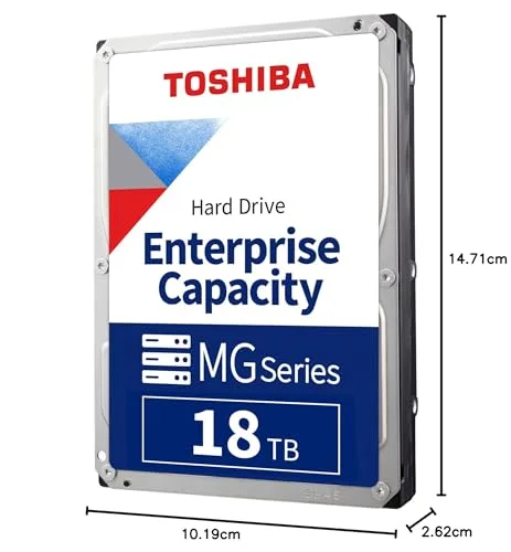 Toshiba MG09 18 To SATA 3 - vue 6