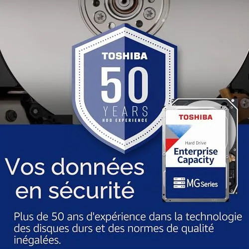 Toshiba MG10AFA22TE 22 To - vue 5