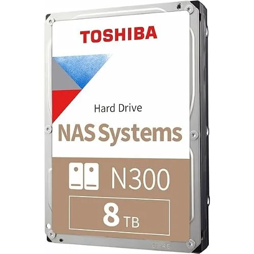 Toshiba N300 NAS 8 To - vue 4