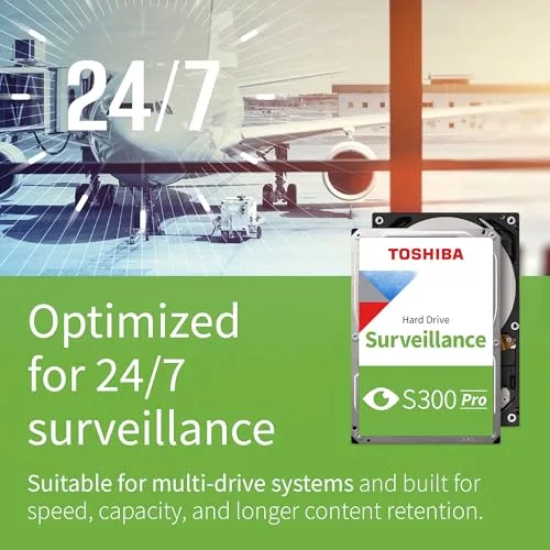 Toshiba S300 Pro Surveillance 8TB - vue 2