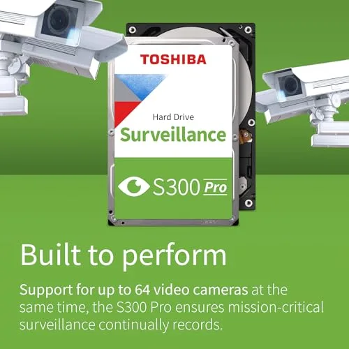 Toshiba S300 Pro Surveillance 8TB - vue 3