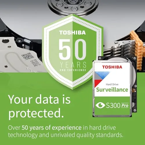 Toshiba S300 Pro Surveillance 8TB - vue 5