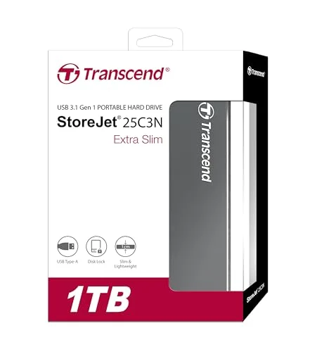 Transcend StoreJet 25C3 1 To - vue 2