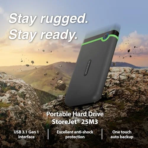 Transcend StoreJet 25M3 2 To - vue 2