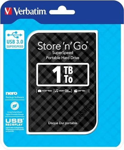 Verbatim Store 'n' Go 1 To USB 3.0 - vue 7