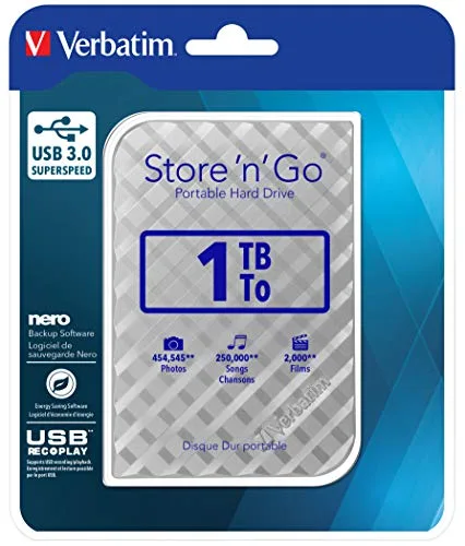 Verbatim Store 'n' Go 1 To USB 3.0 - vue 7
