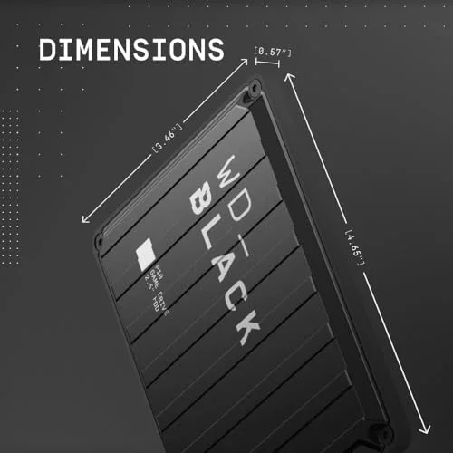 WD_BLACK P10 Game Drive 2 To - vue 2