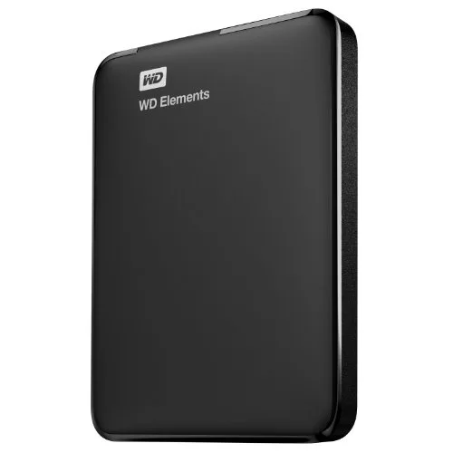 WD Elements Portable 1 To Noir - vue 3